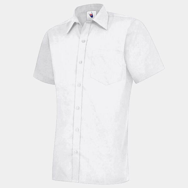 Mens Poplin Half Sleeve Shirt Thumbnail