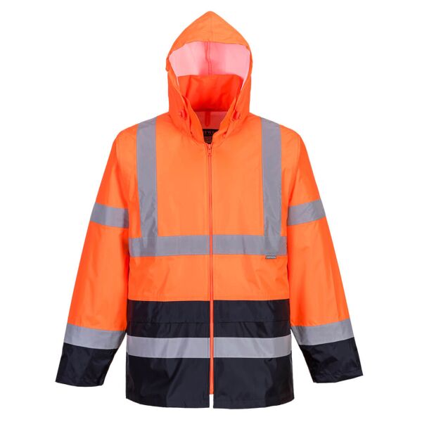 Hi-Vis Contrast Classic Rain Jacket  Thumbnail