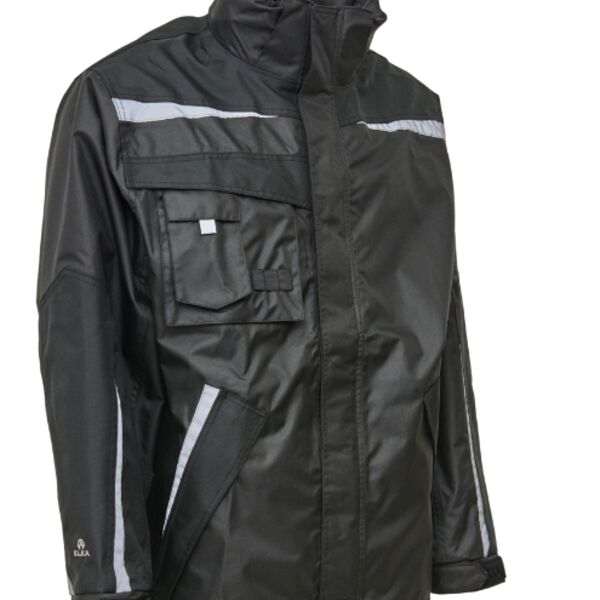 086004 - Working Xtreme Oxford Rain Jacket with Reflective Tape Thumbnail