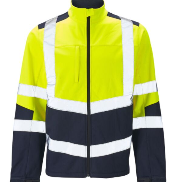 SHV-1051491-7 - Hi Vis 2 Tone Softshell Jacket Thumbnail