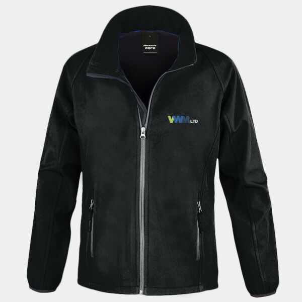 R231M Core printable softshell jacket Thumbnail